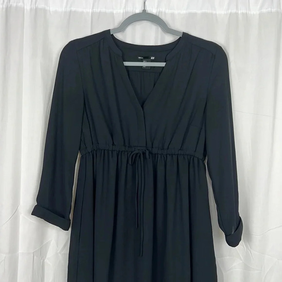 H&M Mama Black Maternity Dress Size Small - Picture 4 of 6